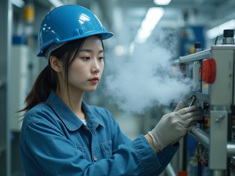 工業(yè)制冷系統(tǒng)機(jī)房制冷劑泄漏 工業(yè)制冷系統(tǒng)機(jī)房制冷劑泄漏