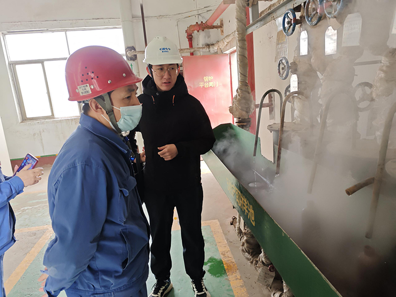 電廠鍋爐水汽取樣池現(xiàn)場(chǎng)