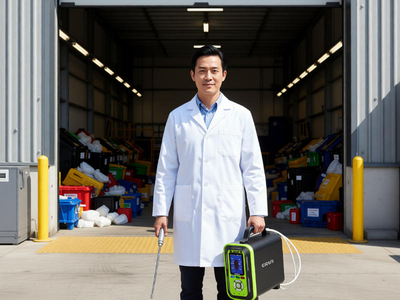 惡臭氣體檢測(cè)儀在垃圾轉(zhuǎn)運(yùn)站的實(shí)際應(yīng)用現(xiàn)場(chǎng)